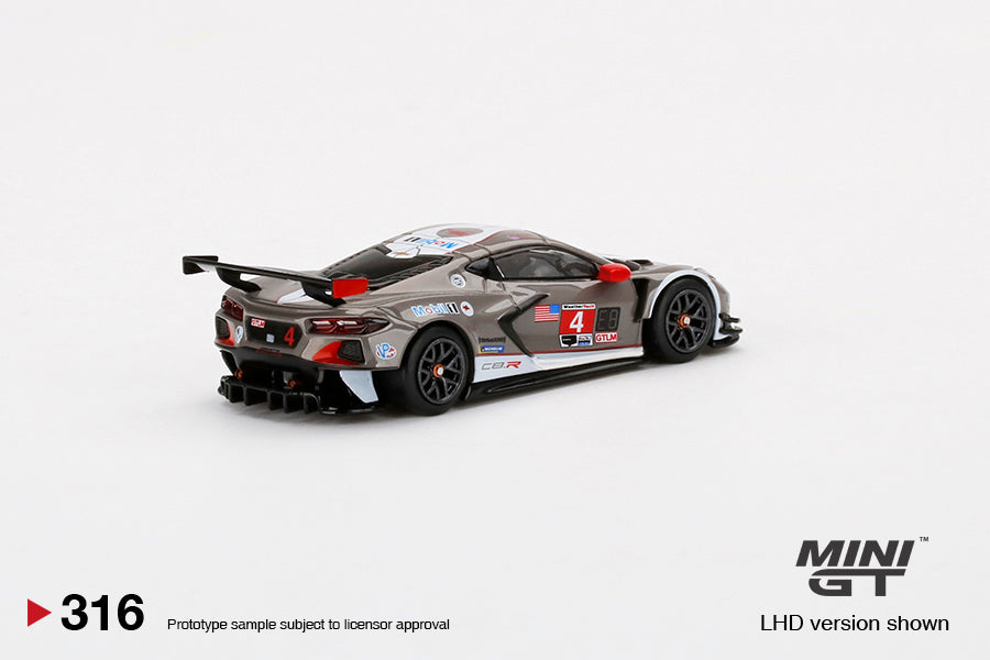 Mini GT - Chevrolet Corvette C8.R n° 4 2021 IMSA Sebring 12 Hrs - Échelle 1/64 MGT00316-L