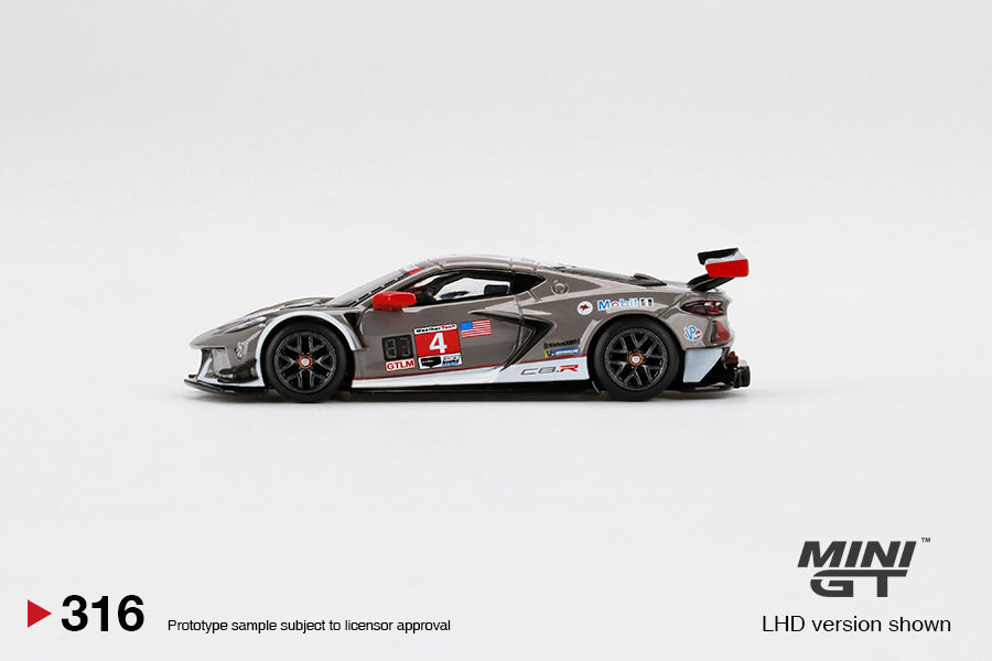 Mini GT - Chevrolet Corvette C8.R n° 4 2021 IMSA Sebring 12 Hrs - Échelle 1/64 MGT00316-L