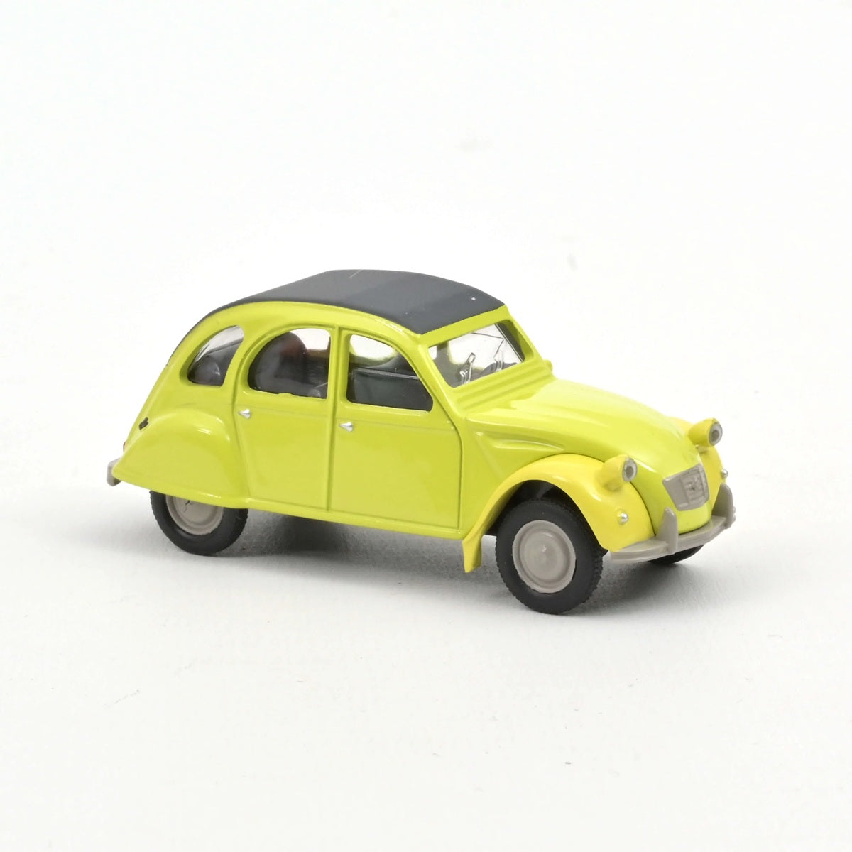 Norev - Citroen 2CV 1978 Cedrat Yellow - Scale 1/64 Approx.