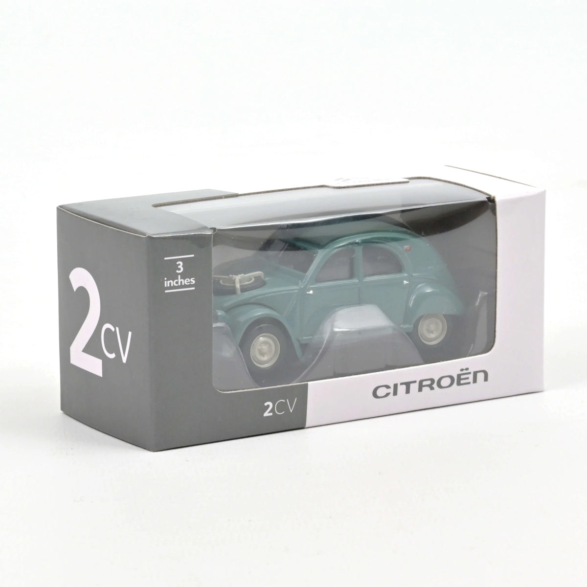 Norev - Citroen 2CV 4x4 1964 Agave Green - Scale 1/64 Approx.