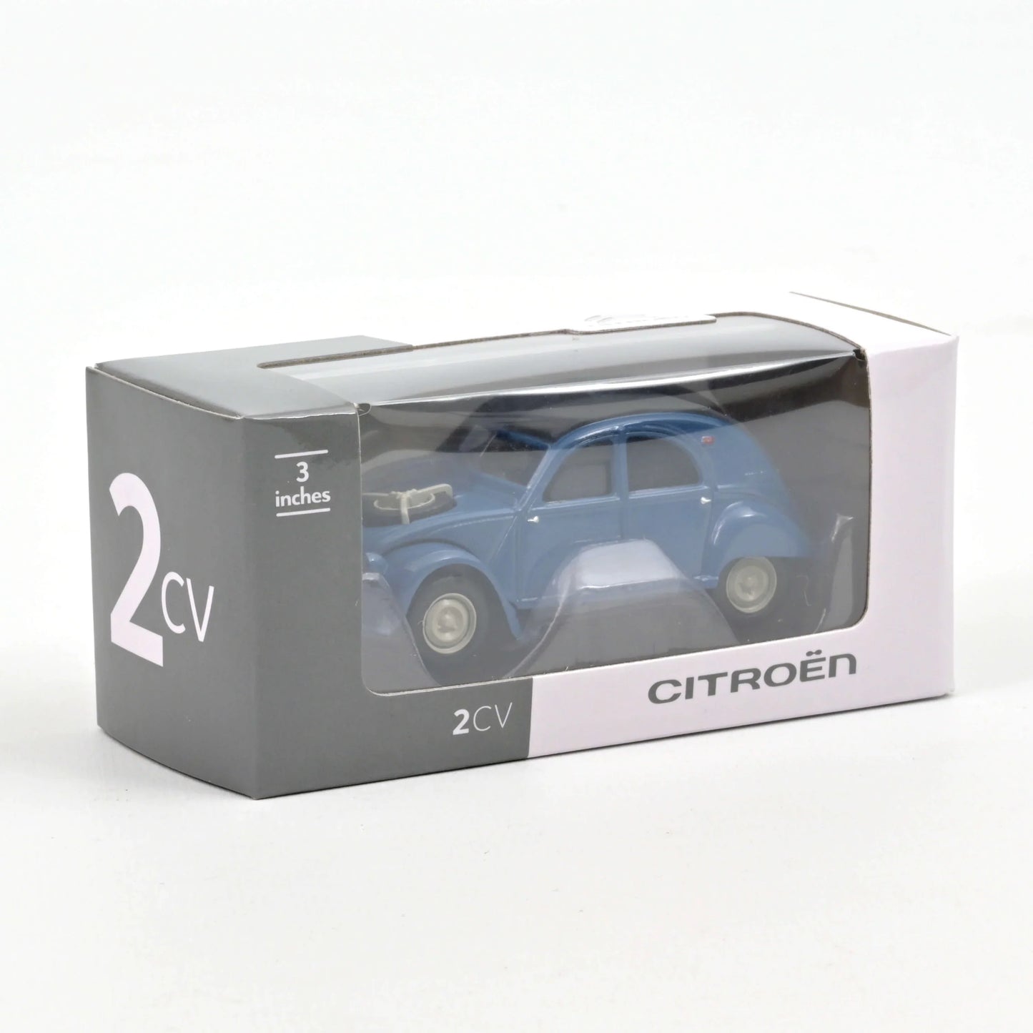 Norev - Citroen 2CV 4x4 1966 Cyclades Blue - Scale 1/64 Approx.