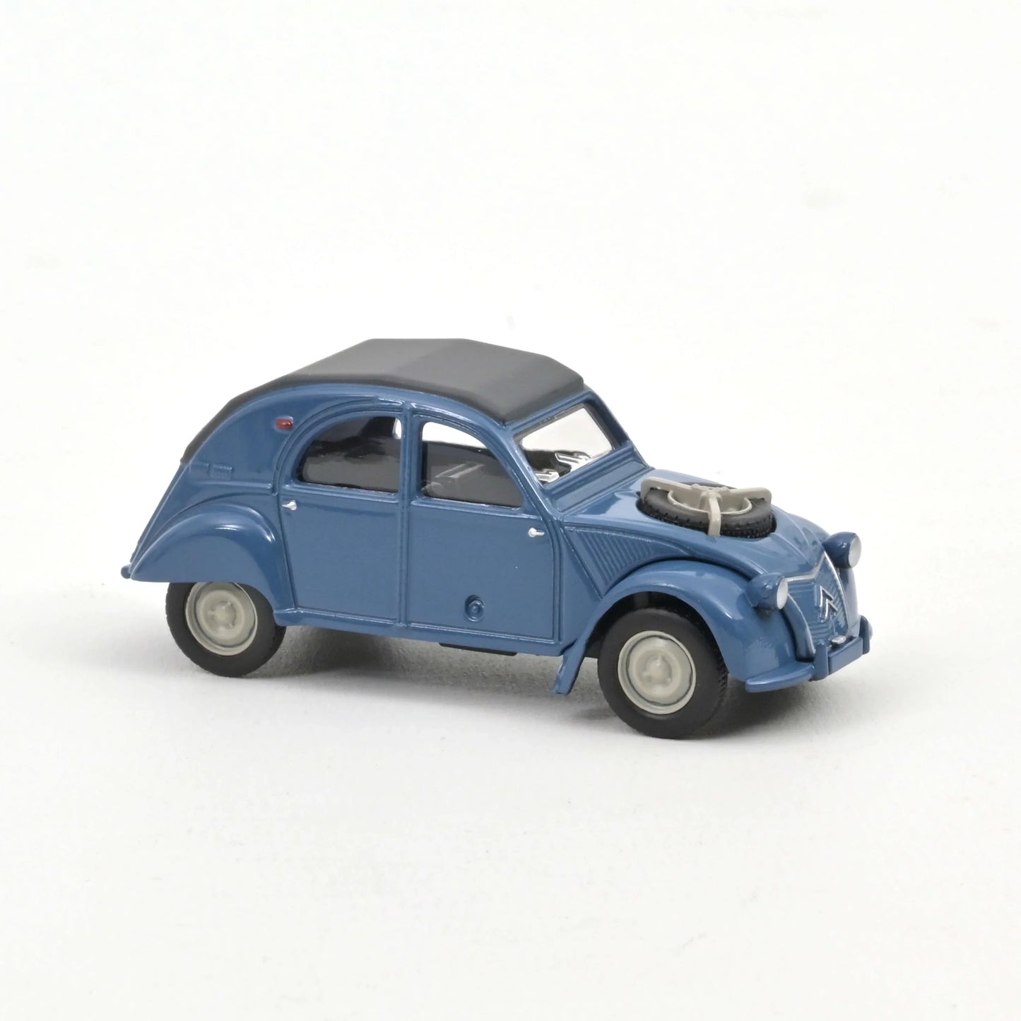 Norev - Citroen 2CV 4x4 1966 Cyclades Blue - Scale 1/64 Approx.
