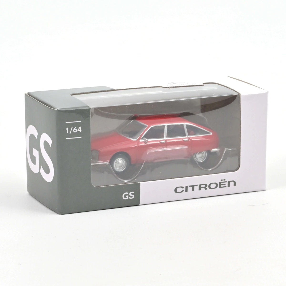 Norev - Citroen GS 1972 Rio Red - 1/64 Scale