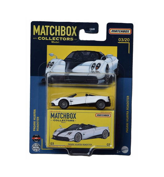 Matchbox Collectors - Pagani Huayra Roadster 03/20 - Échelle 1/64 environ