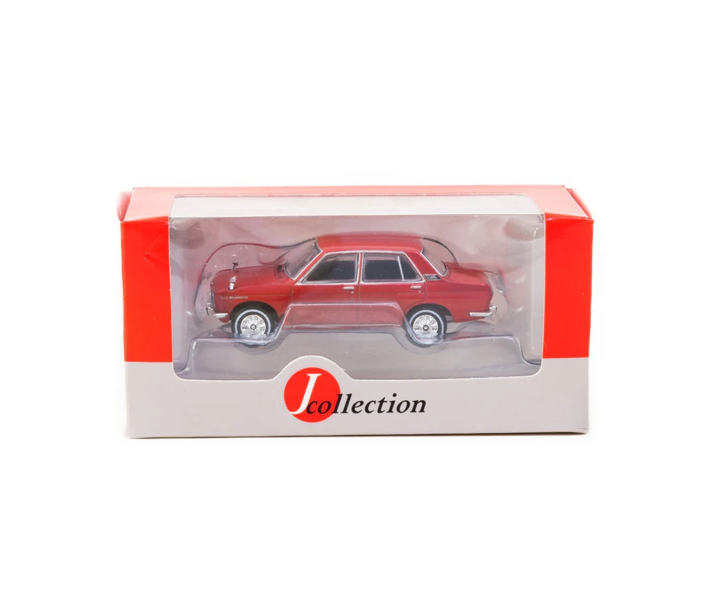 Tarmac Works - Datsun Bluebird 1600SSS P510 Rouge - Échelle 1/64 JC64-004-RD