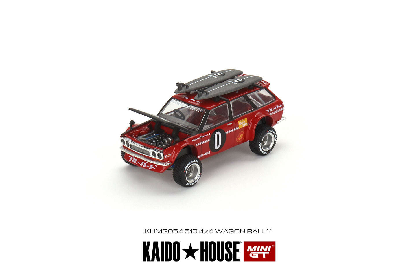 Mini GT - Datsun KAIDO 510 Wagon Kaido GT Surf Safari RS V2 - KAIDO HOUSE - Échelle 1/64 KHMG054