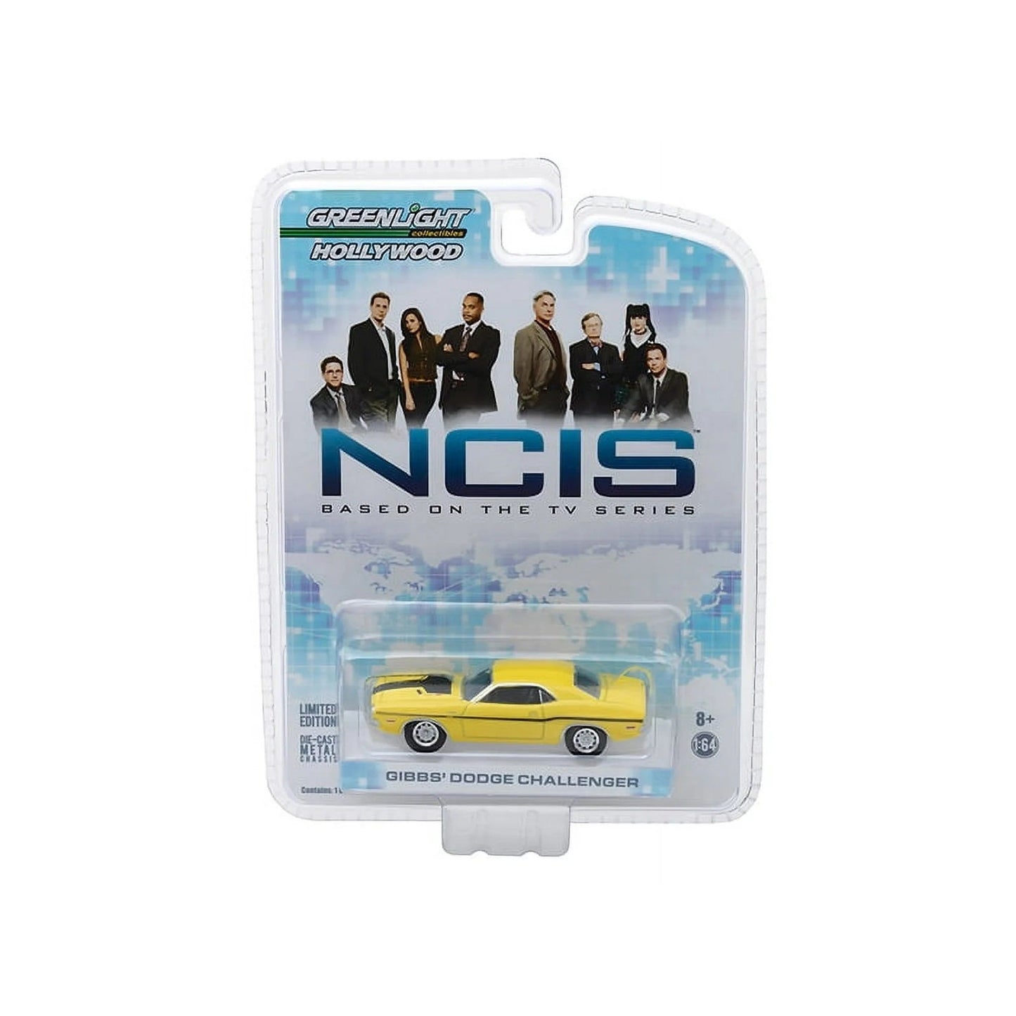 Greenlight - Dodge Challenger de Gibbs, série télévisée NCIS - Greenlight - Échelle 1/64