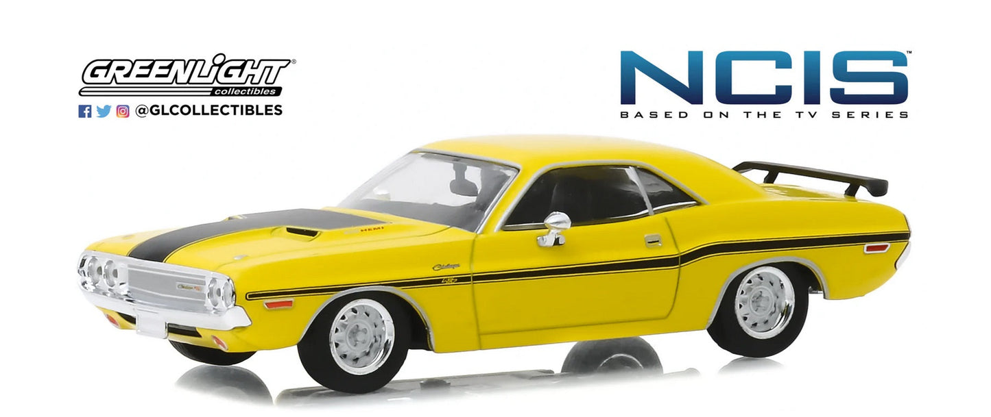 Greenlight - Dodge Challenger de Gibbs, série télévisée NCIS - Greenlight - Échelle 1/64