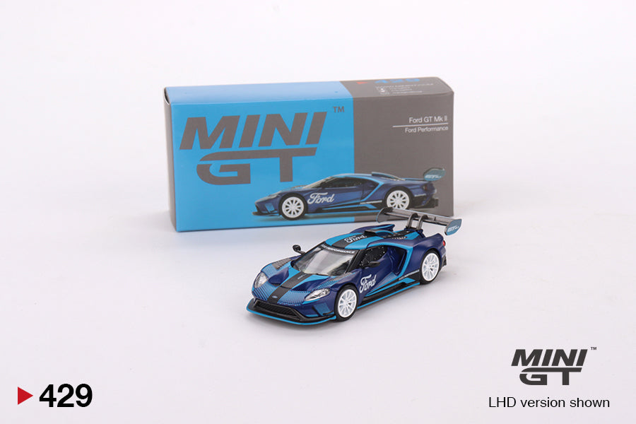 Mini GT - Ford GT MK II Ford Performance - Échelle 1/64 MGT00429-L