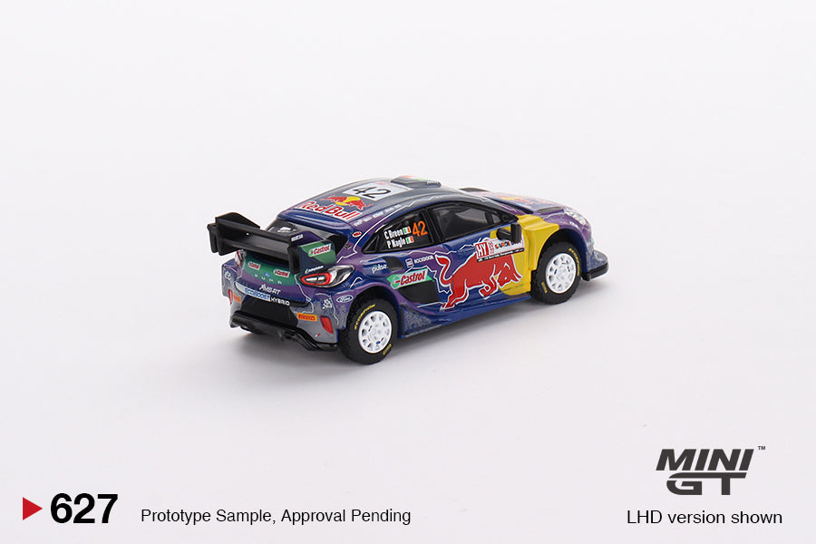 Mini GT - Ford Puma Rally1 #42 M-Sport Ford WRT 2022 Rallye d'Italie Sardaigne 2e place - Échelle 1/64 MGT00627-L