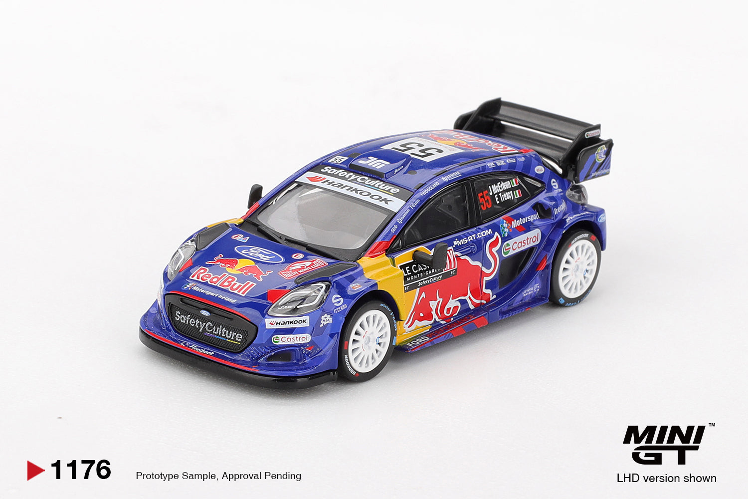 PRE-ORDER] - Mini GT - Ford Puma Rally1 #55 M-Sport Ford WRT 2025