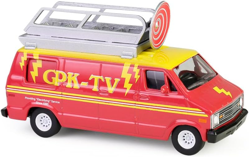 Greenlight Collectibles - 1976 Dodge B-100 - Garbage Pail Kids - Scale 1/64