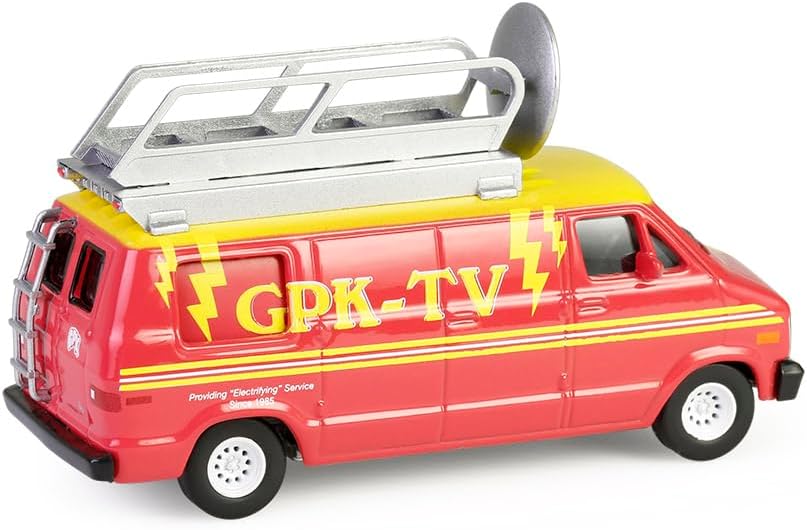 Greenlight Collectibles - 1976 Dodge B-100 - Garbage Pail Kids - Scale 1/64