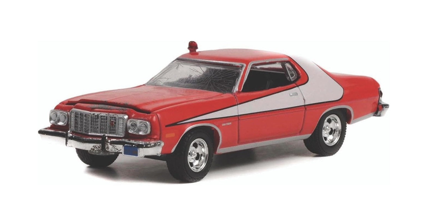 Greenlight - Ford Gran Torino 1976 (version accidentée) Série TV Starsky & Hutch - Greenlight - Échelle 1/64