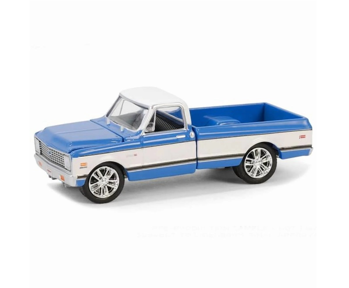 Greenlight - 1971 Chevrolet C10 Super Cheyenne Custom Pickup (Lot #673.1) - Series Barrett Jackson - 1/64 Scale