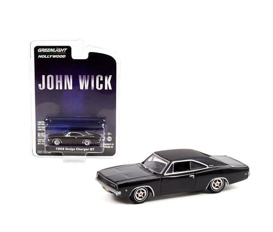 Greenlight Collectibles - 1968 Dodge Charger R/T John-Wick (2014) - Hollywood Series - Scale 1/64