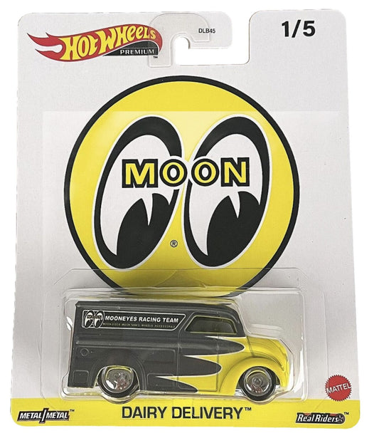 Livraison de produits laitiers Moon - Hot Wheels Premium - Échelle 1/64