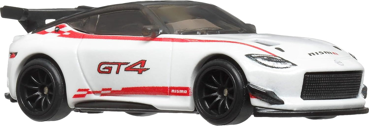 Hot Wheels Premium - Nissan Z GT4 2023 - Journée de course en série - Échelle 1/64