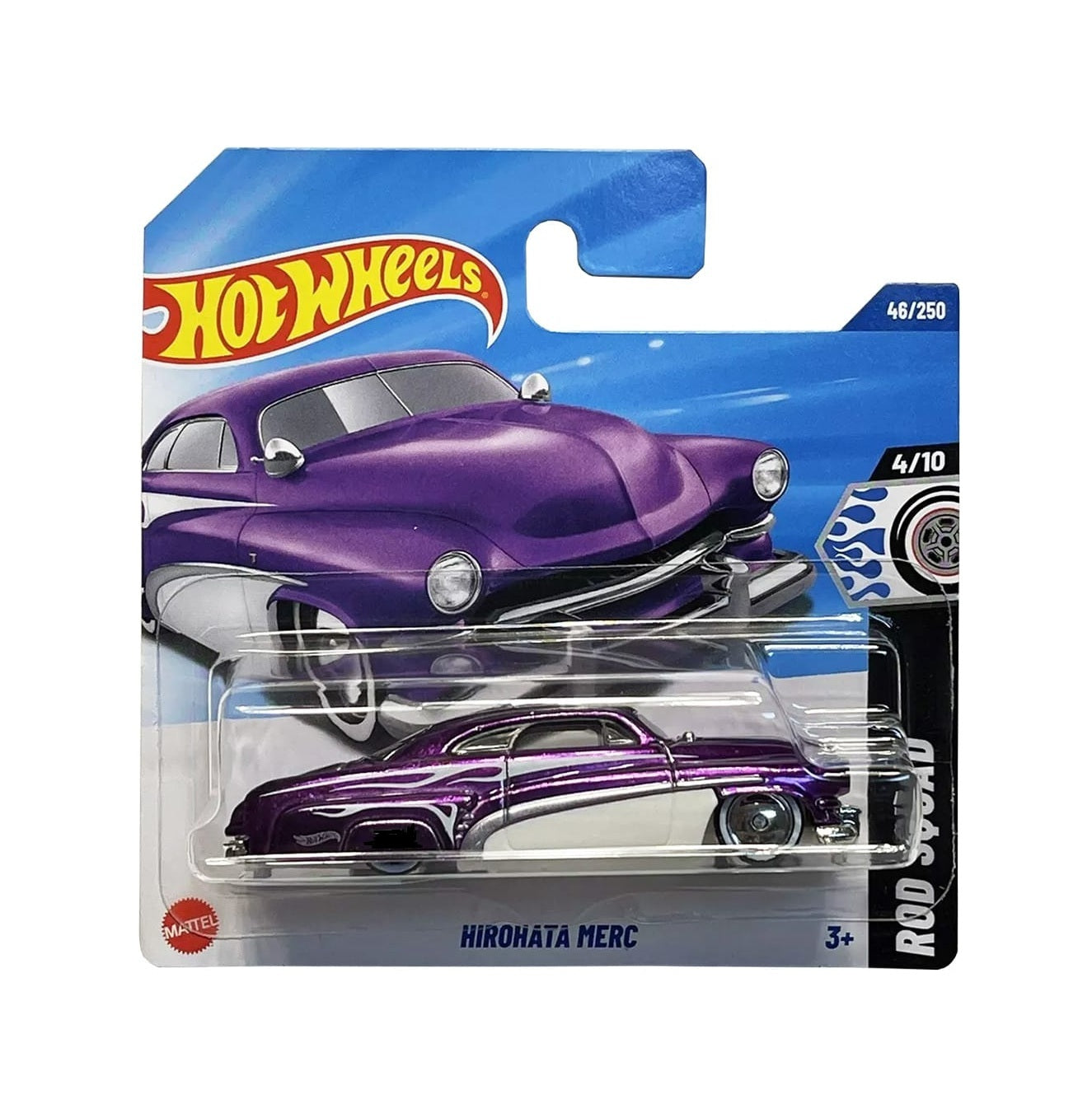 Hot Wheels - Hirohata Merc - HW Rod Squad 4/10 - Scale 1/64 Approximately