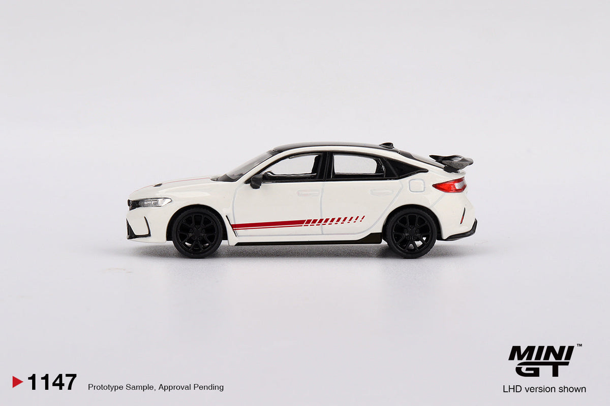 Mini GT - Honda Civic Type R Ultimate Edition Championship White 2025 - Scale 1-64 MGT01147-L