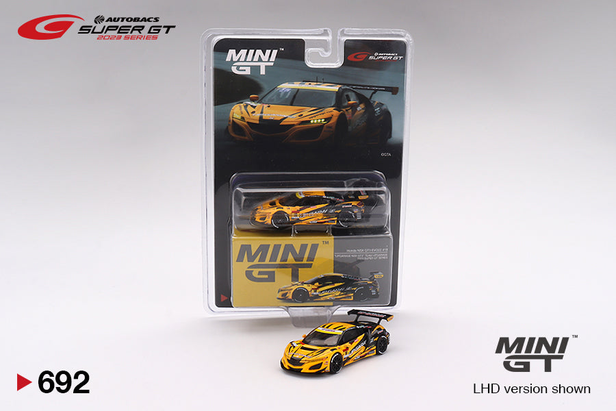 Japan Exclusive] Mini GT - 2023 Honda NSX GT3 EVO22 #18 