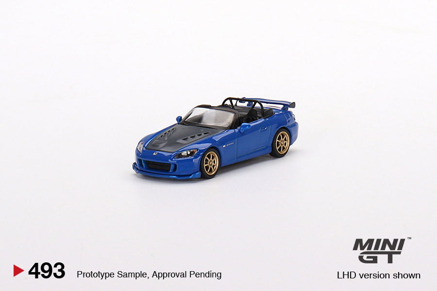 Mini GT - Honda S2000 (AP2) Mugen Monte Carlo Bleu Nacré Conduite à droite - Échelle 1/64 MGT00493-R