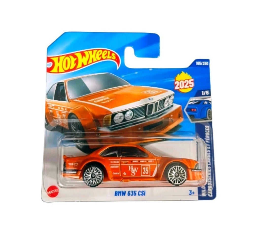 Hot Wheels - BMW 635 CSi - HW Wild Widebody 1/5 - 1/64 Scale Approx.