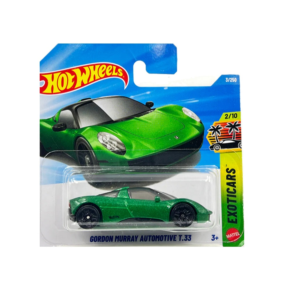 Hot Wheels - Gordan Murray Automotive T.33 - HW Exoticars 2/10 - Scala 1/64 Circa