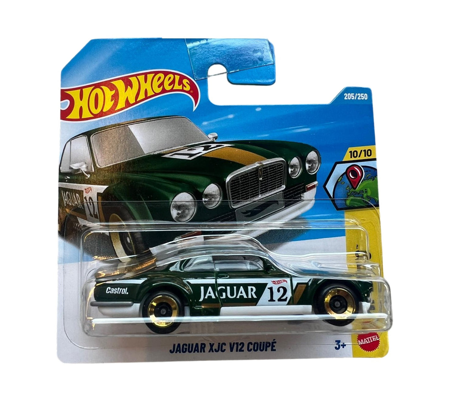 Hot Wheels - Jaguar XJC V12 Coupe Green - HW Euro 10/10 - 1/64 Scale Approx.