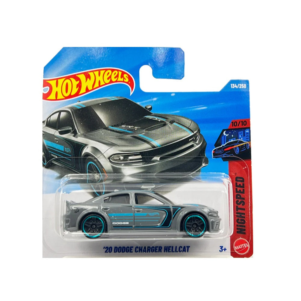 Hot Wheels - '20 Dodge Charger - HW Night Speed 10/10 - 1/64 Scale Approx.