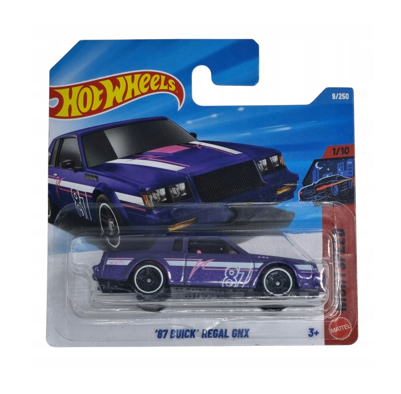 Hot Wheels - '87 Buick Regal GNX - HW Night Speed 1/10 - Scale 1/64 Approximately