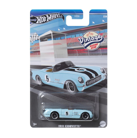 Hot Wheels - Corvette 1955 (Bleue) Série Vintage - Hot Wheels - Échelle approximative 1/64