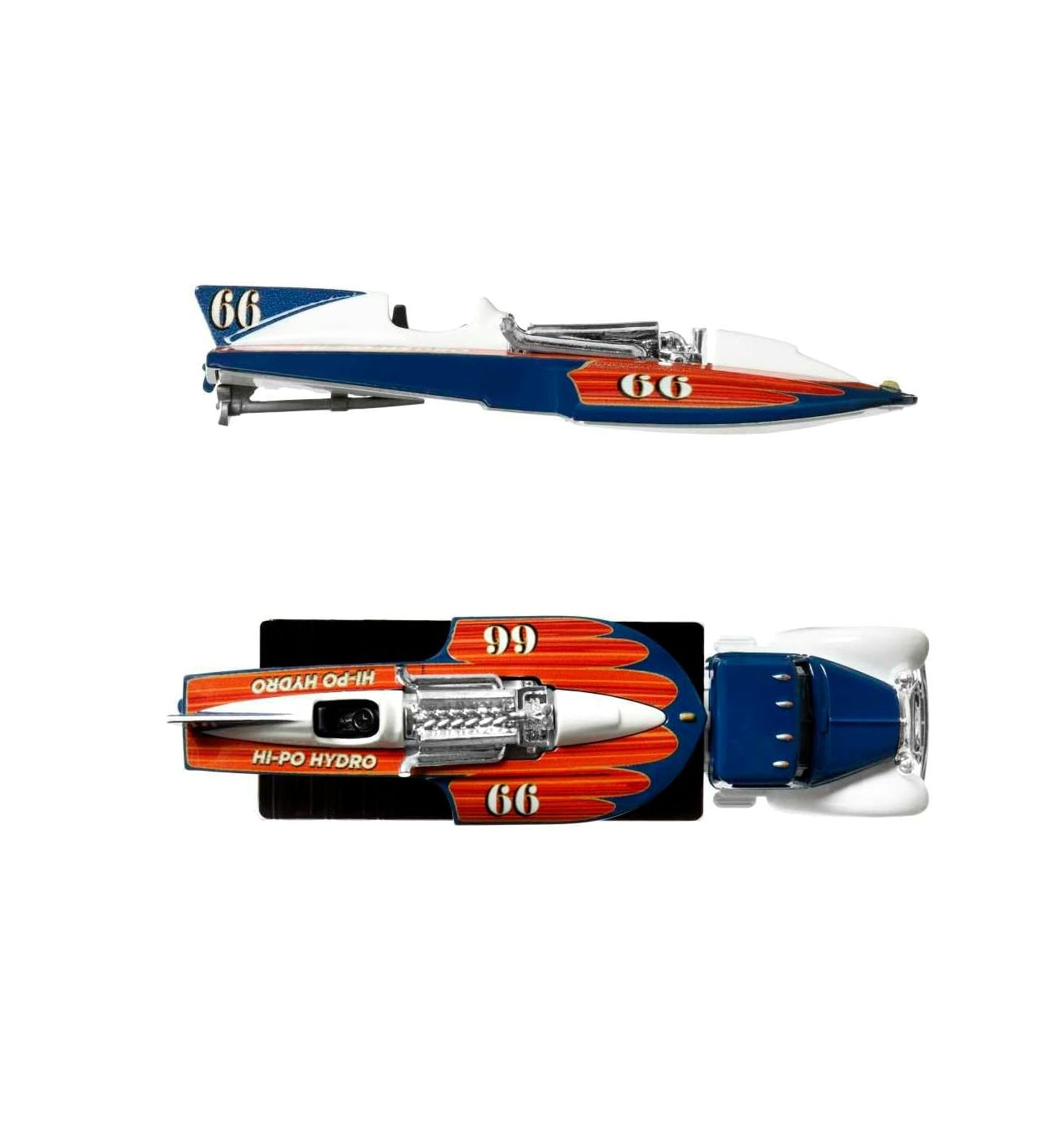 Hot Wheels Premium - HW Classic Hydroplane & Speed Waze - Series Car Culture Team Transport - Scala 1/64