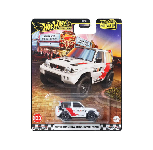 Hot Wheels Premium - Mitsubishi Pajero Evolution #133 Boulevard Series - Scala 1/64