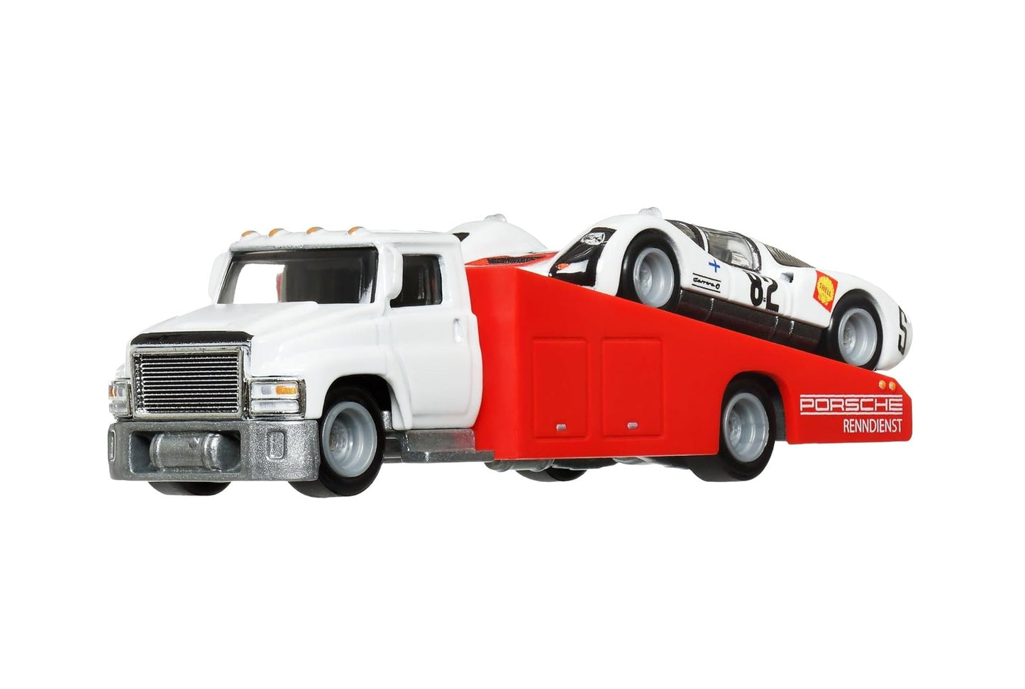Hot Wheels Premium - Porsche 906 Carrera 6 '66 + Carry On - Série Car Culture Team Transport - Échelle 1/64