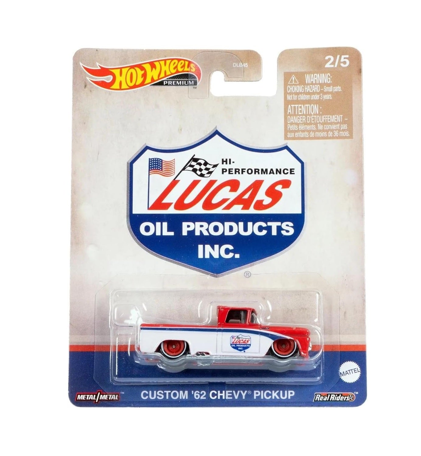 Hot Wheels Premium - Custom '62 Chevy Pickup (Lucas) - 1/64 Scale