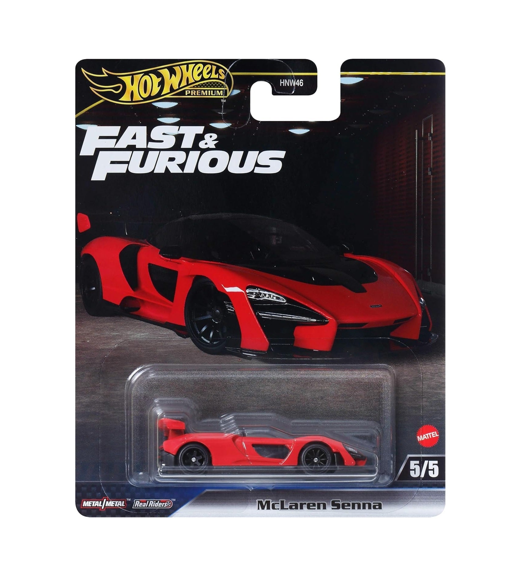 Hot Wheels Premium - McLaren Senna Fast & Furious - 1/64 Scale – 1