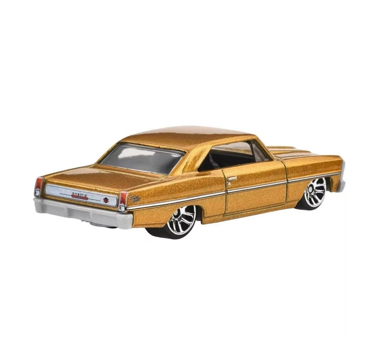 Hot Wheels - 1966 Chevy Nova Fast & Furious - Silver Series - Scale 1/64