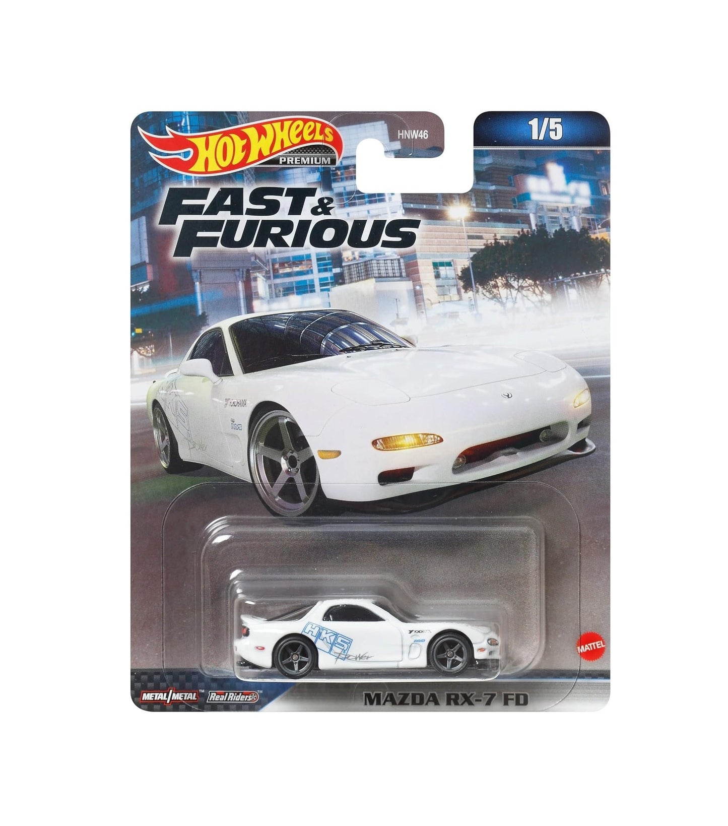 Mazda RX-7 FD Fast & Furious - Hot Wheels Premium - Échelle 1/64