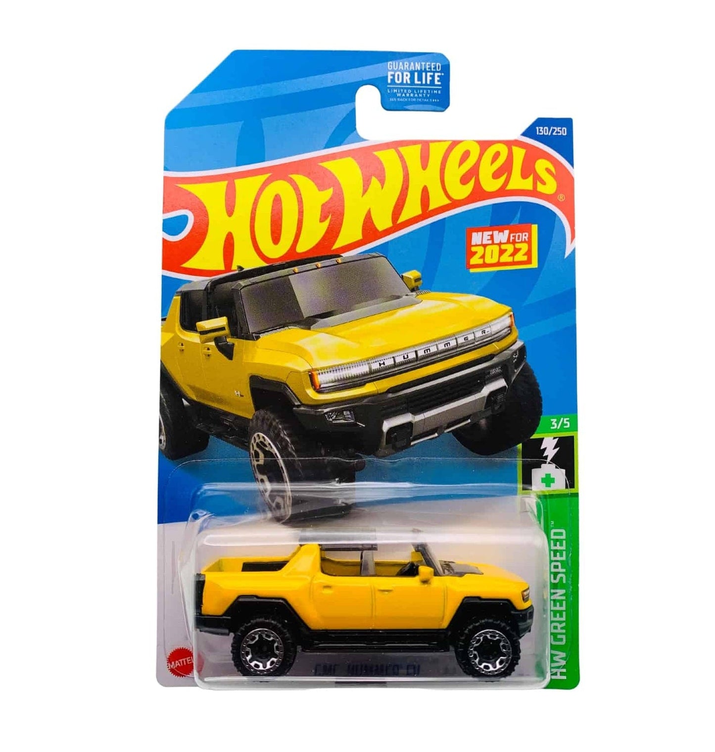 Hot Wheels - GMC Hummer EV - HW Green Speed 3/5 - Scale 1/64 Approx