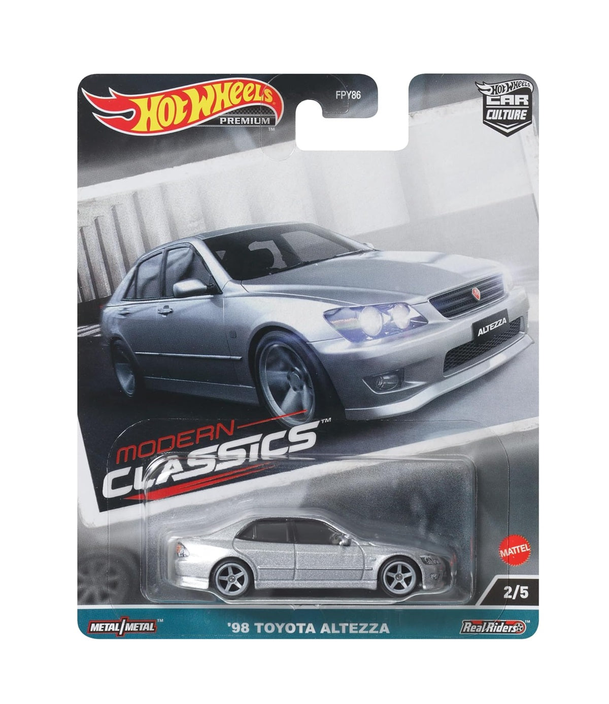 Hot Wheels Premium - '98 Toyota Altezza - Series Car Culture - Scala 1/64