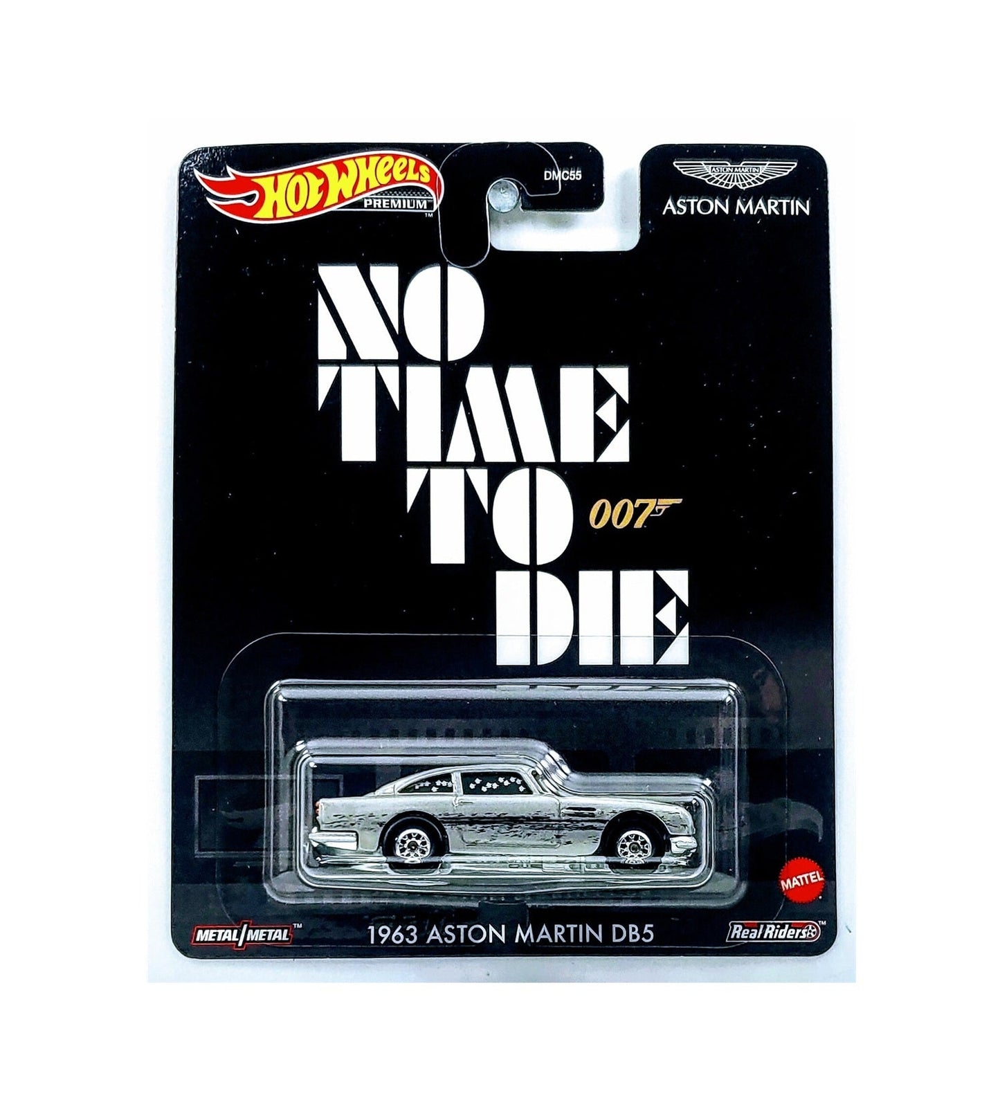 Hot Wheels Premium - 1963 Aston Martin DB5 GRL64 James Bond 007 "No Time To Die" - 1/64 Scale