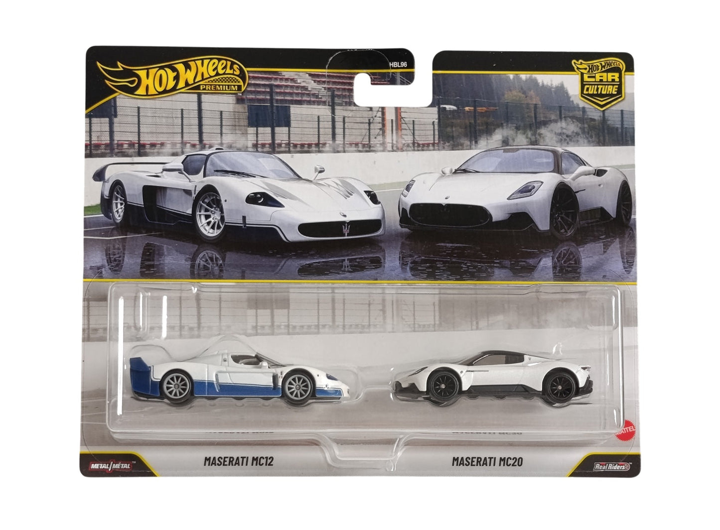 Hot Wheels Premium - 2-Pack Maserati MC12 - Maserati MC20 - Scala 1/64