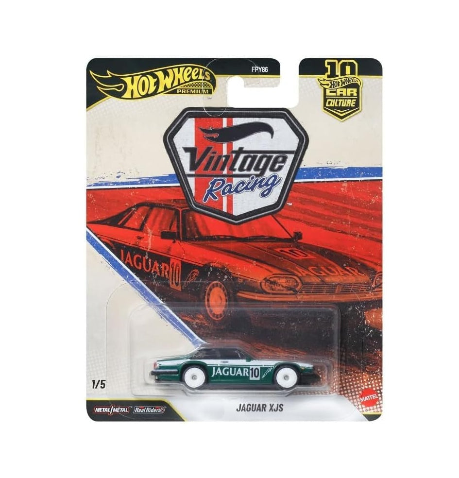 Hot Wheels Premium - Jaguar XJS Vintage Racing Series - Scala 1/64