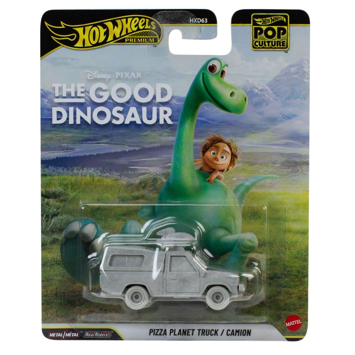 Hot Wheels Premium - Pizza Planet Truck - Pop Culture Disney Pixar - 1/64 Scale