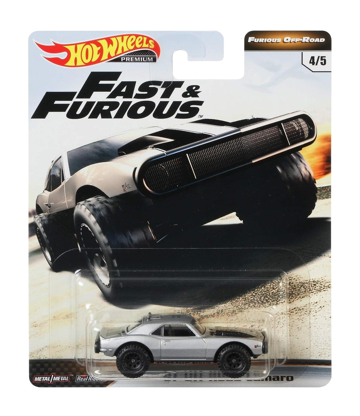 Hot Wheels Premium - '67 Off Road Camaro Fast & Furious - Scala 1/64