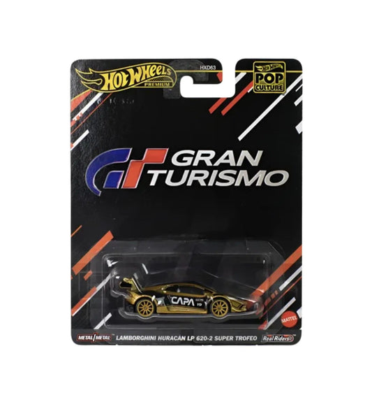 Hot Wheels Premium - Lamborghini Huracan LP 620-2 Super Trofeo Gran Turismo - Échelle 1/64