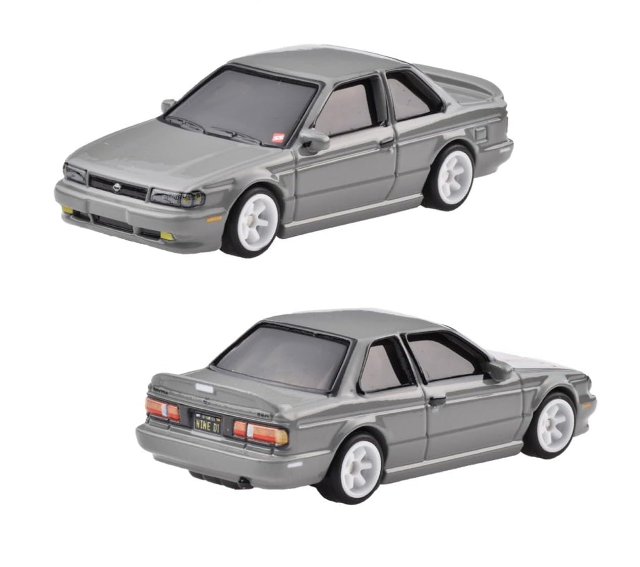 Hot Wheels Premium 2-Pack '91 Nissan Sentra SE-R and Nissan Silvia (S13) - 1/64 Scale
