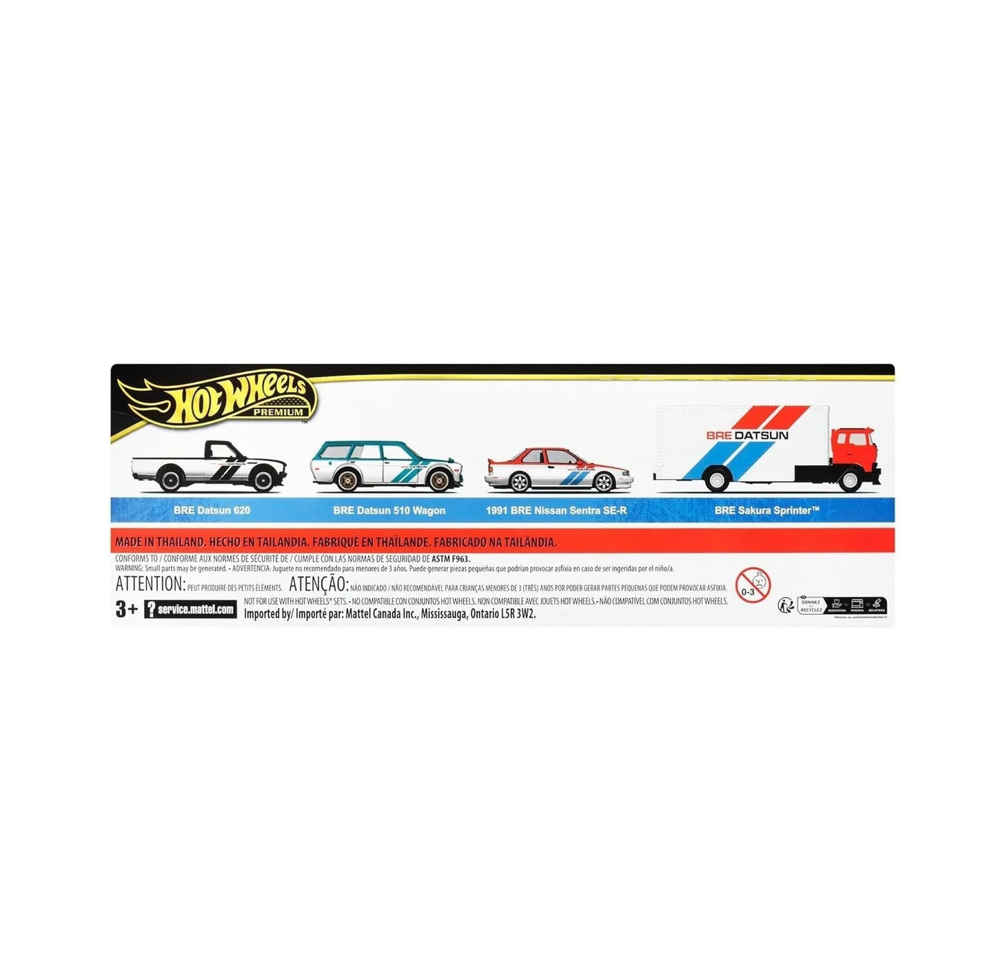 Hot Wheels Premium - Set Premium BRE Datsun - Scala 1/64