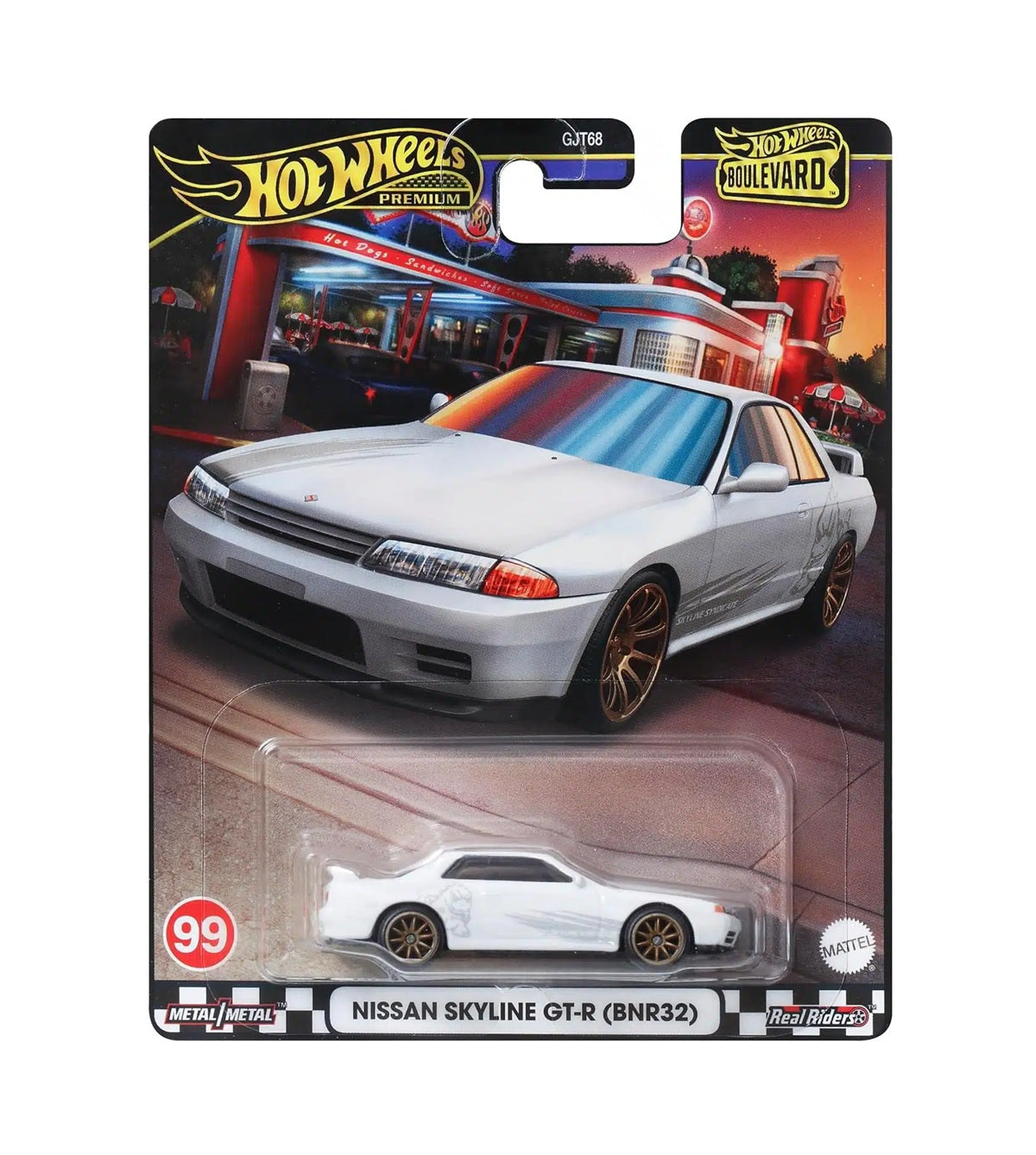 Hot Wheels Premium - Nissan Skyline GT-R (BNR32) #99 Boulevard Series - Scala 1/64